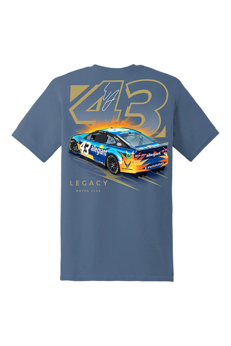 Men's LEGACY Motor Club Team Collection Blue Erik Jones •allegiant Car T-Shirt, Alternate, color, Blue