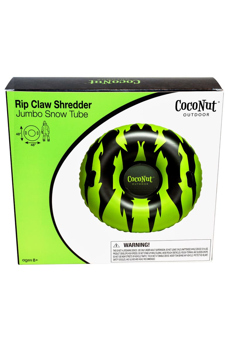 Rip Claw Shredder 48" Jumbo Snow Tube,8+, Alternate, color, Multicolored
