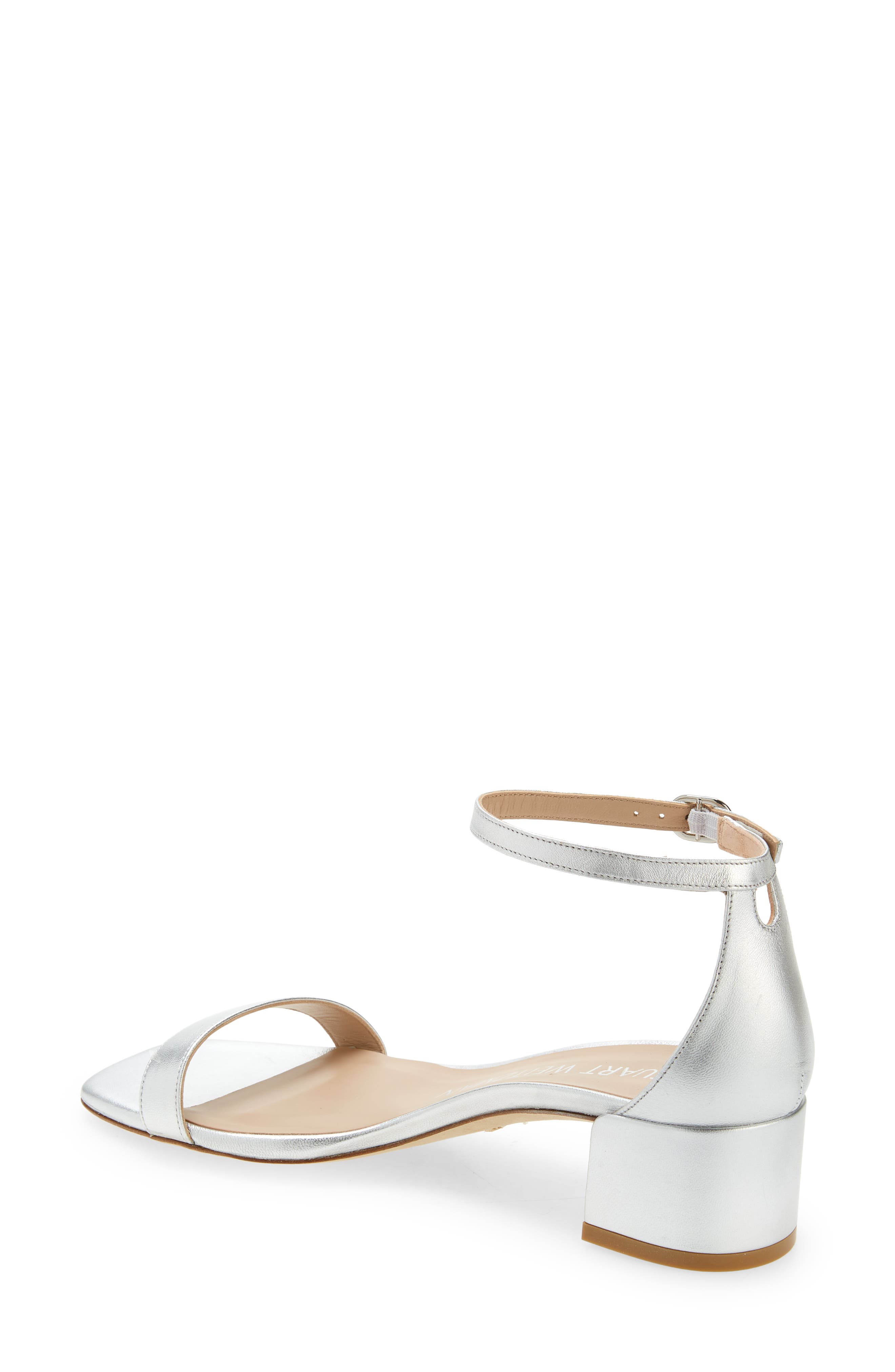 Stuart Weitzman Nudistcurve 35 Block Heel Sandal, Alternate, color, 
