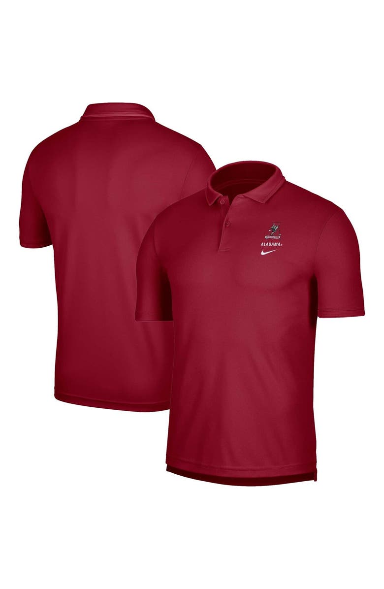 Nike Men's Nike Crimson Alabama Crimson Tide UV Performance Polo, Main, color, 