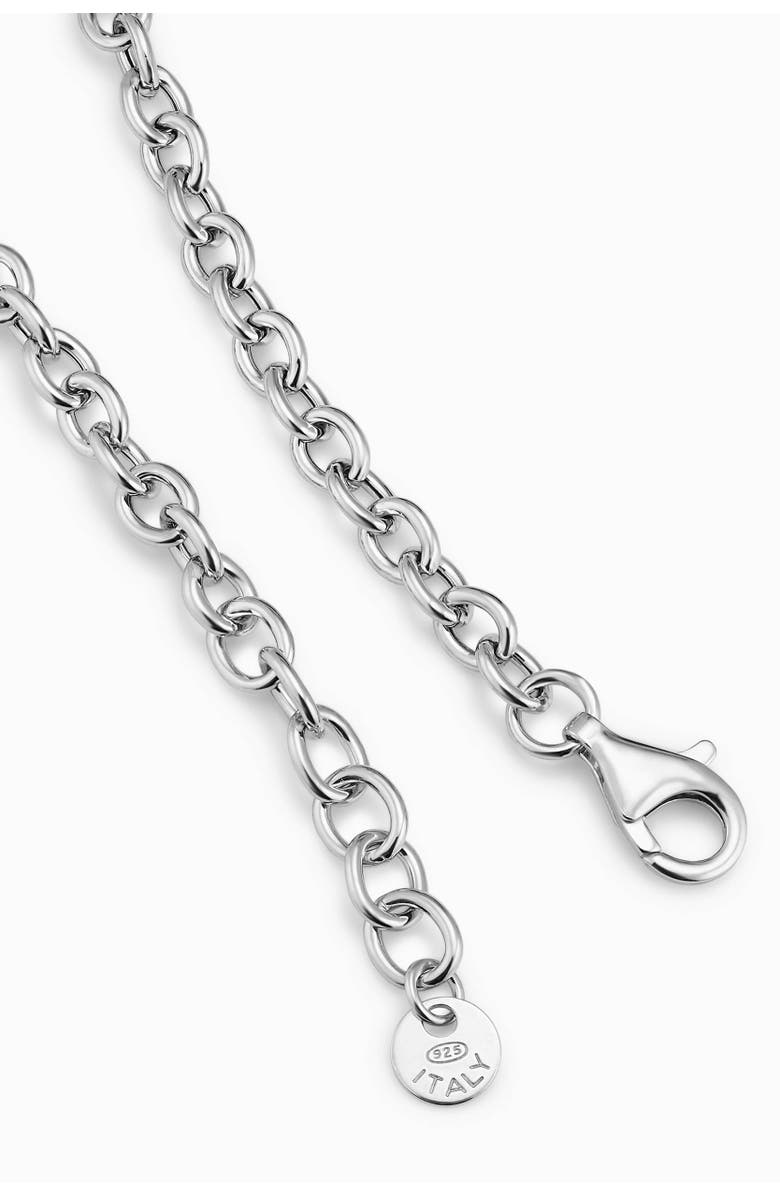 Oradina Sterling Silver Together Bracelet, Alternate, color, Silver