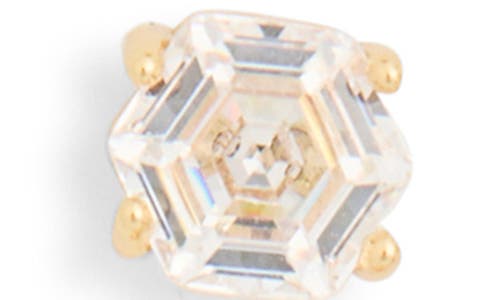 NORDSTROM RACK NORDSTROM RACK SET OF 6 CUBIC ZIRCONIA ASSORTED STUD, DROP & HUGGIE HOOP EARRINGS