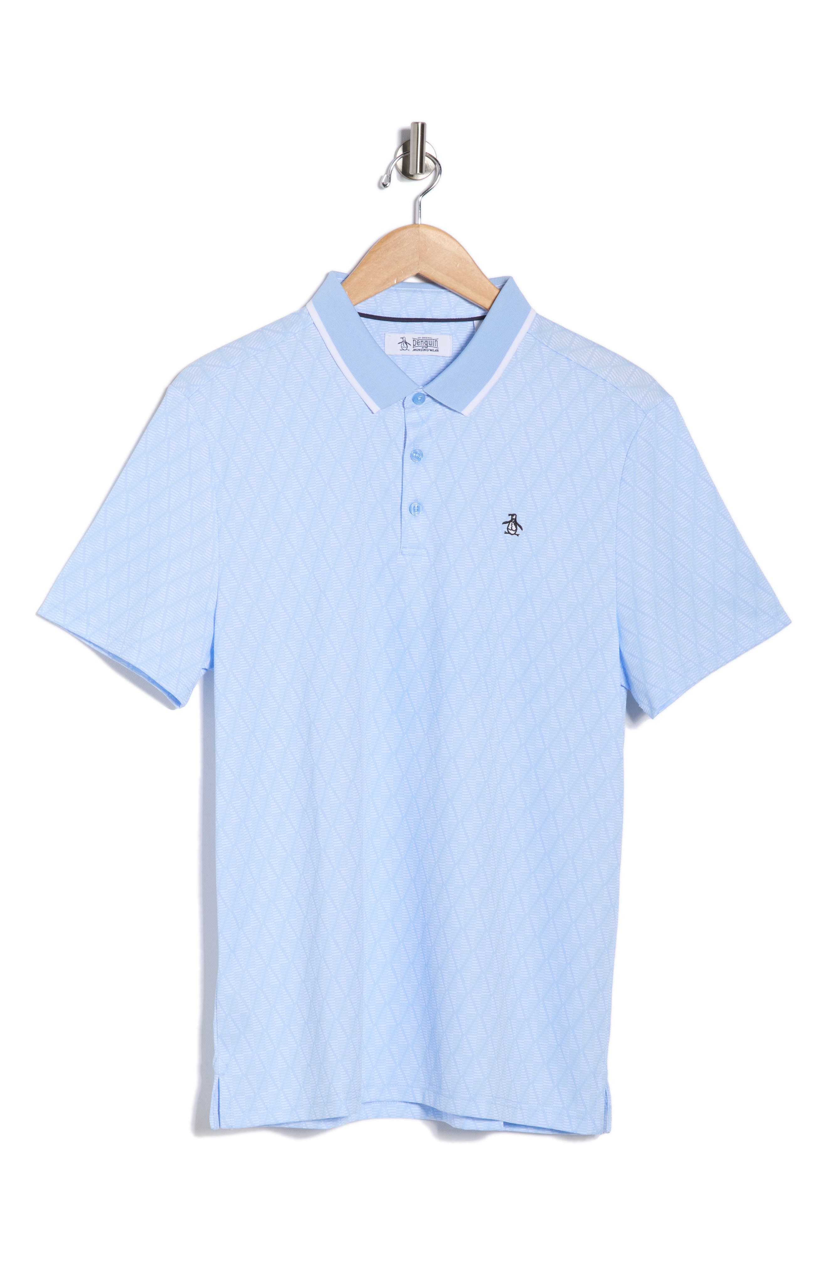 Original Penguin Petes Tipped Diamond Knit Polo