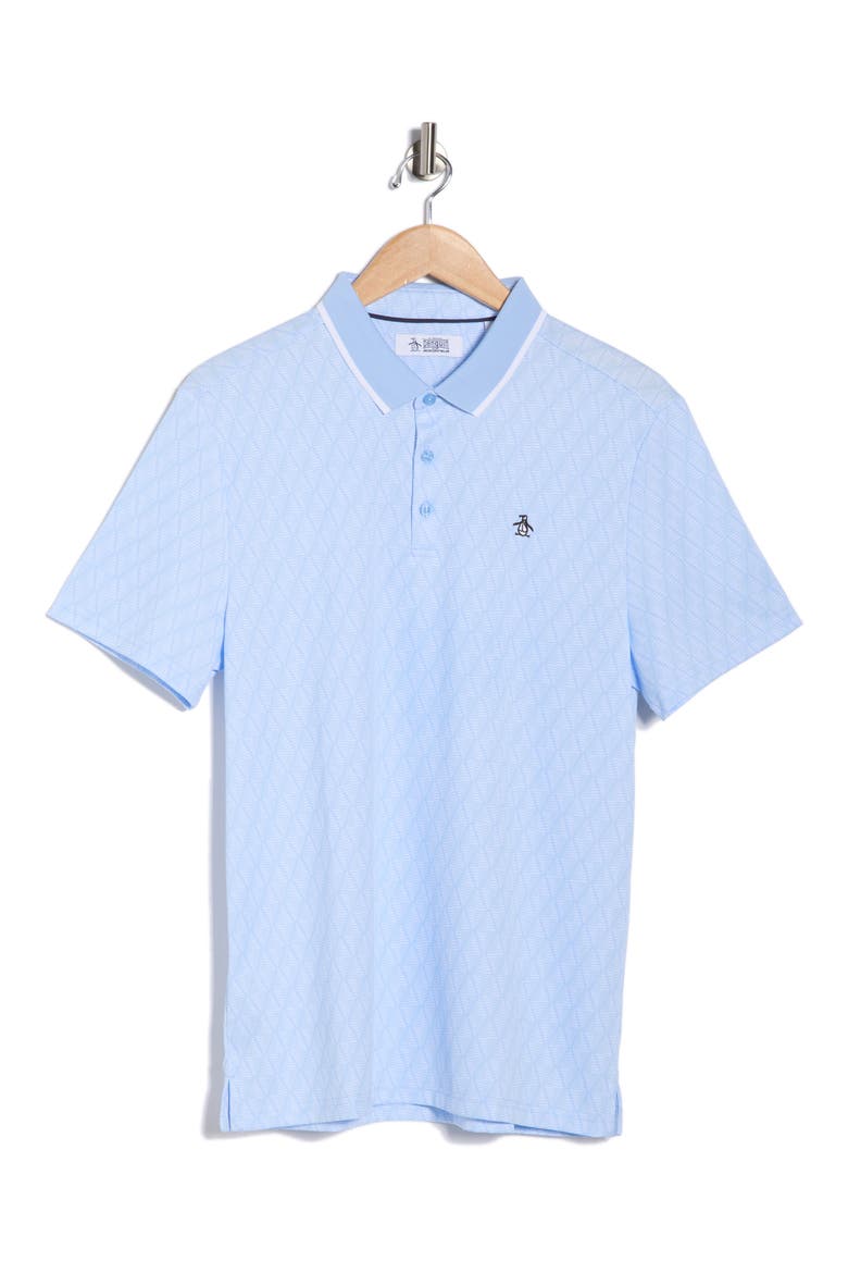 Petes Tipped Diamond Knit Polo (Men) | Nordstromrack