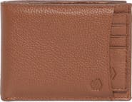 Johnston & Murphy Sliding 2-in-1 Pebbled Leather Bifold Wallet