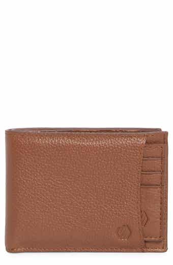 Johnston & Murphy Sliding 2-in-1 Pebbled Leather Bifold Wallet