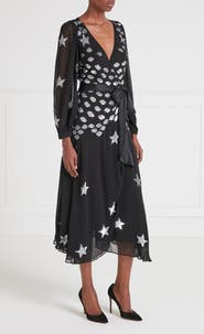 Temperley London Etoile Wrap Dress