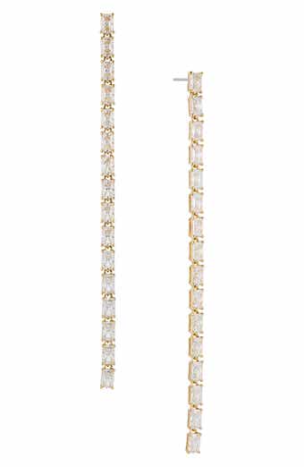 Nadri A La Carte Extra Long Linear Earrings