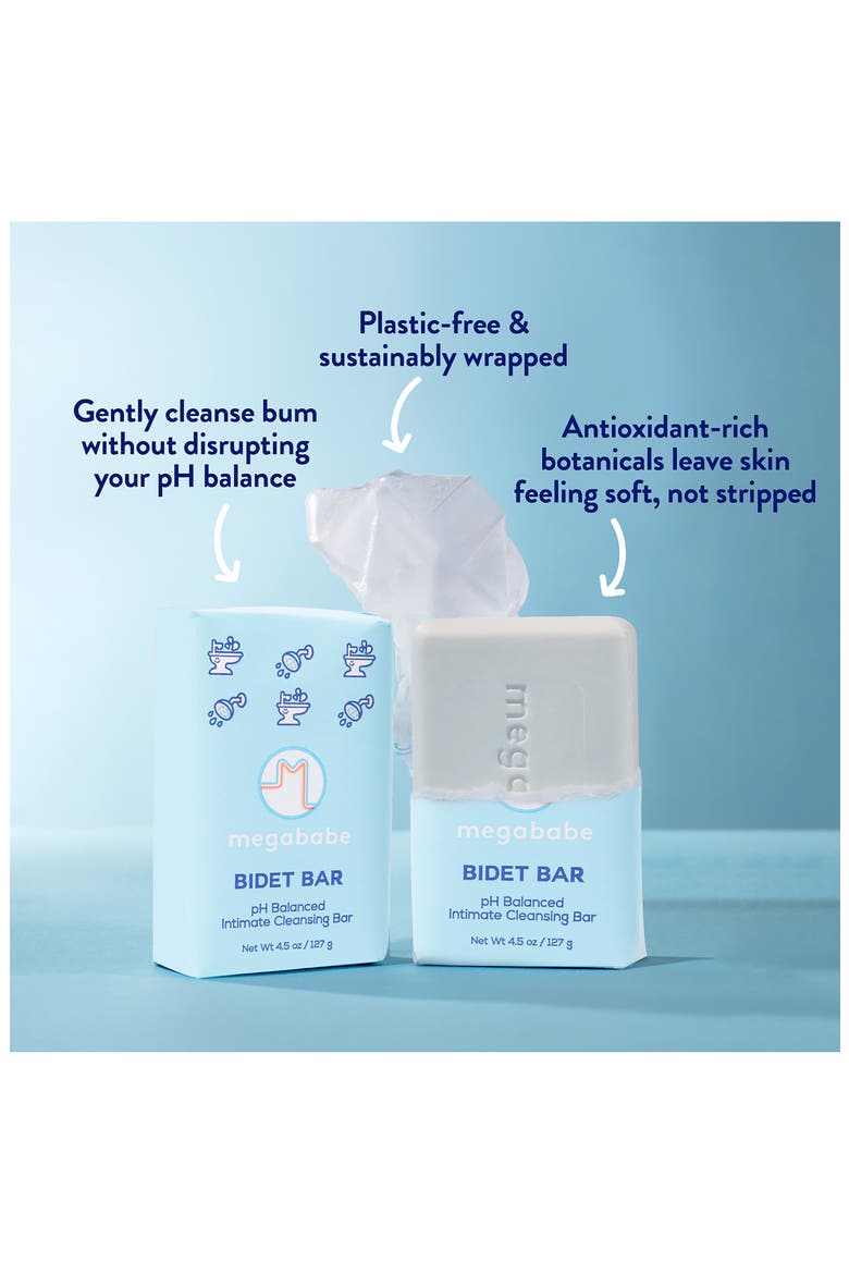 Bidet Bar pH Balanced Intimate Cleansing Bar, Alternate, color, NO COLOR