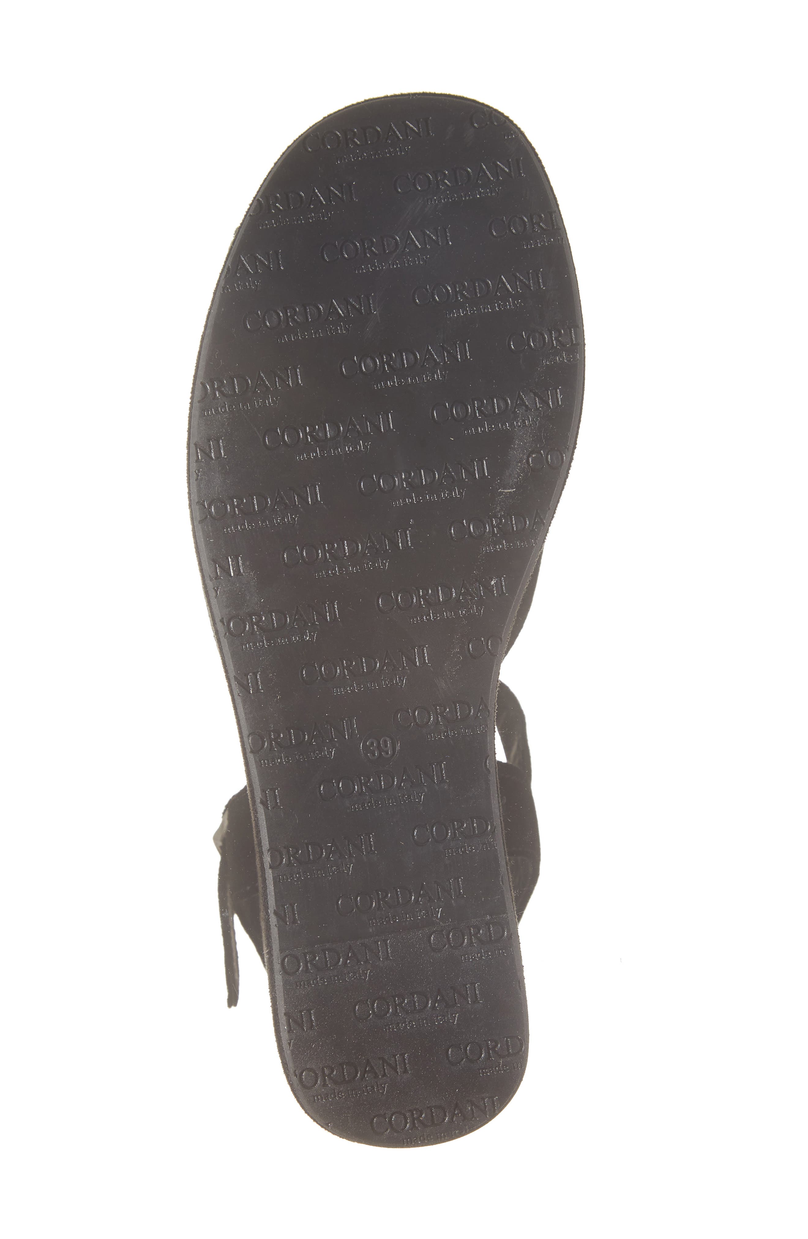 Cordani Jenna Platform Wedge Sandal, Alternate, color, Crosta Nero