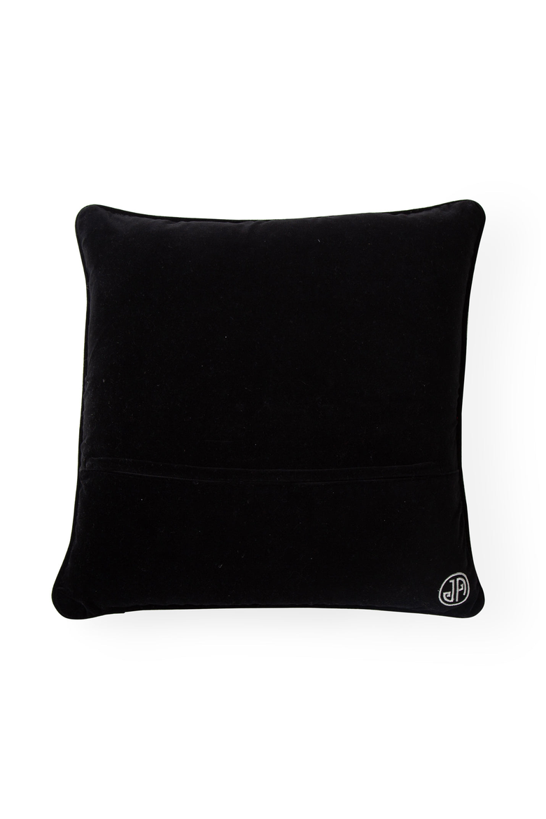 Lips Needlepoint Throw Pillow, Alternate, color, Lips Hush