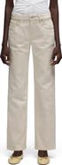 7 For All Mankind Calie Mid Rise Straight Leg Jeans