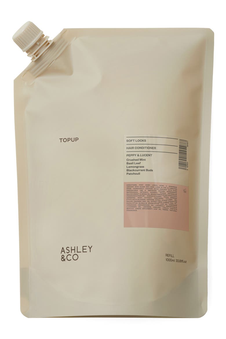 Topup Soft Locks Hair Conditioner Refill - Peppy & Lucent, Main, color, CONDITIONER