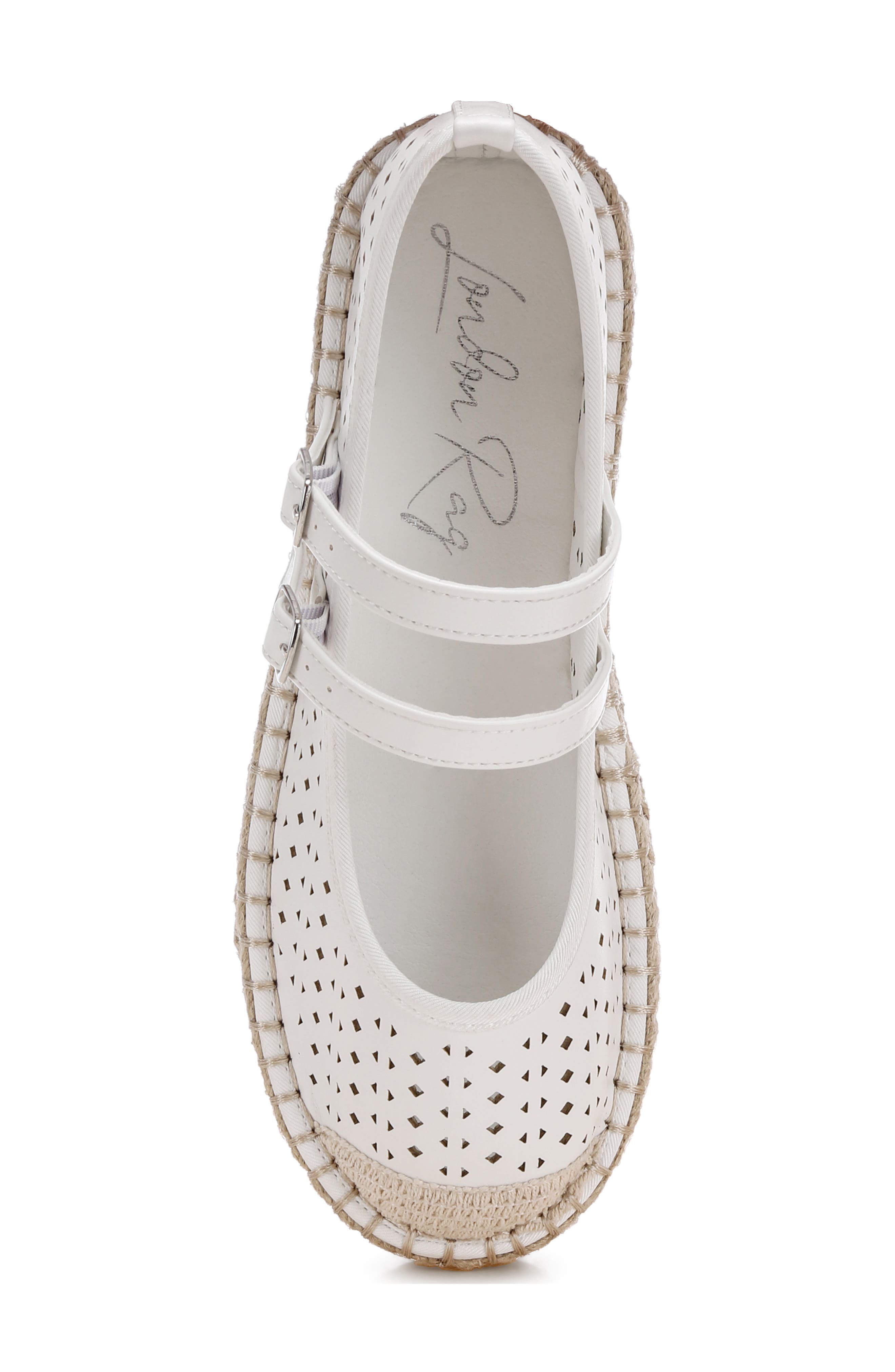 Noori Espadrille Flat, Alternate, color, WHITE