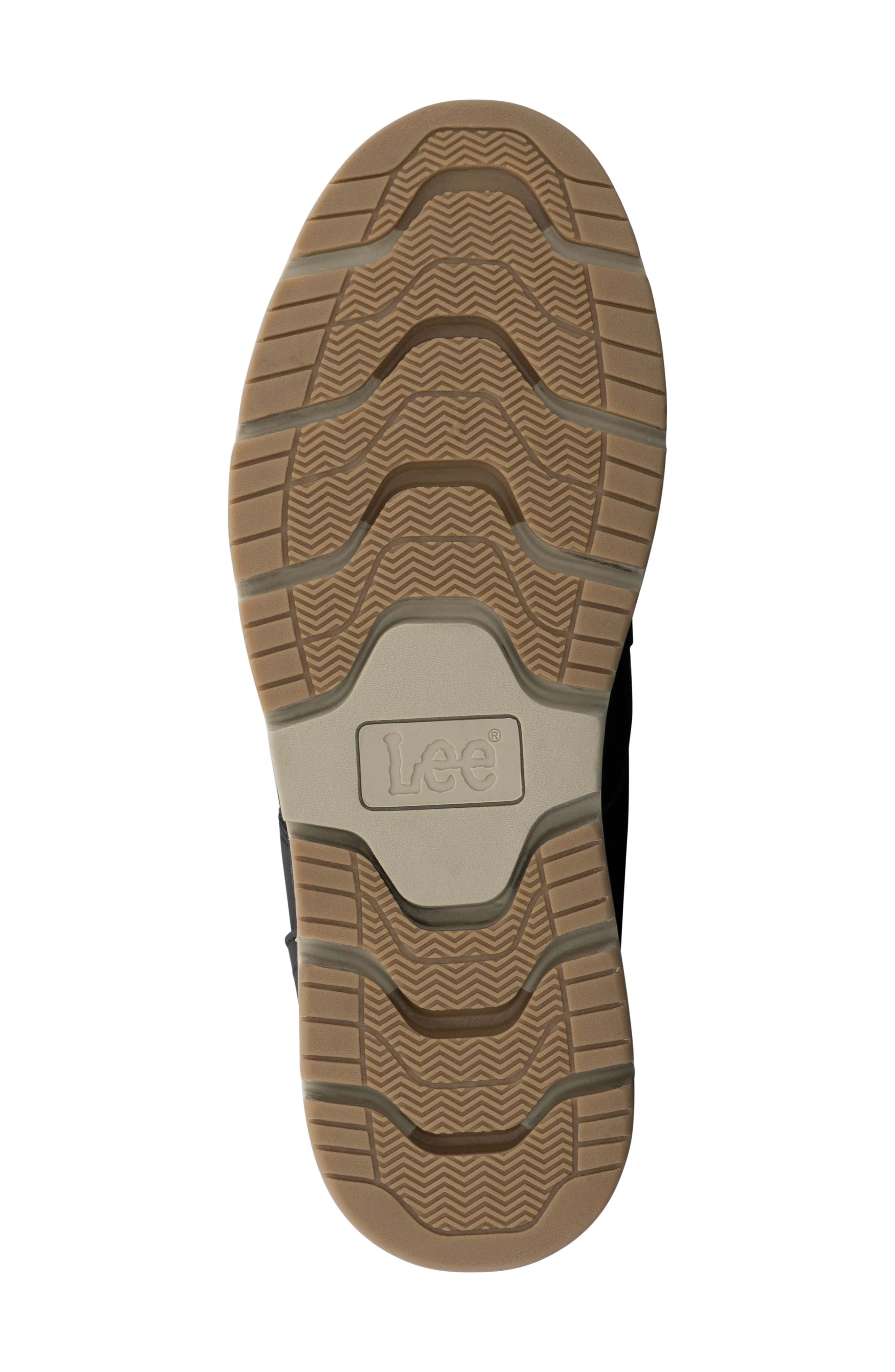 Lee Waylon Lace-Up Boot, Alternate, color, Black/ Driftwood/ Black Denim