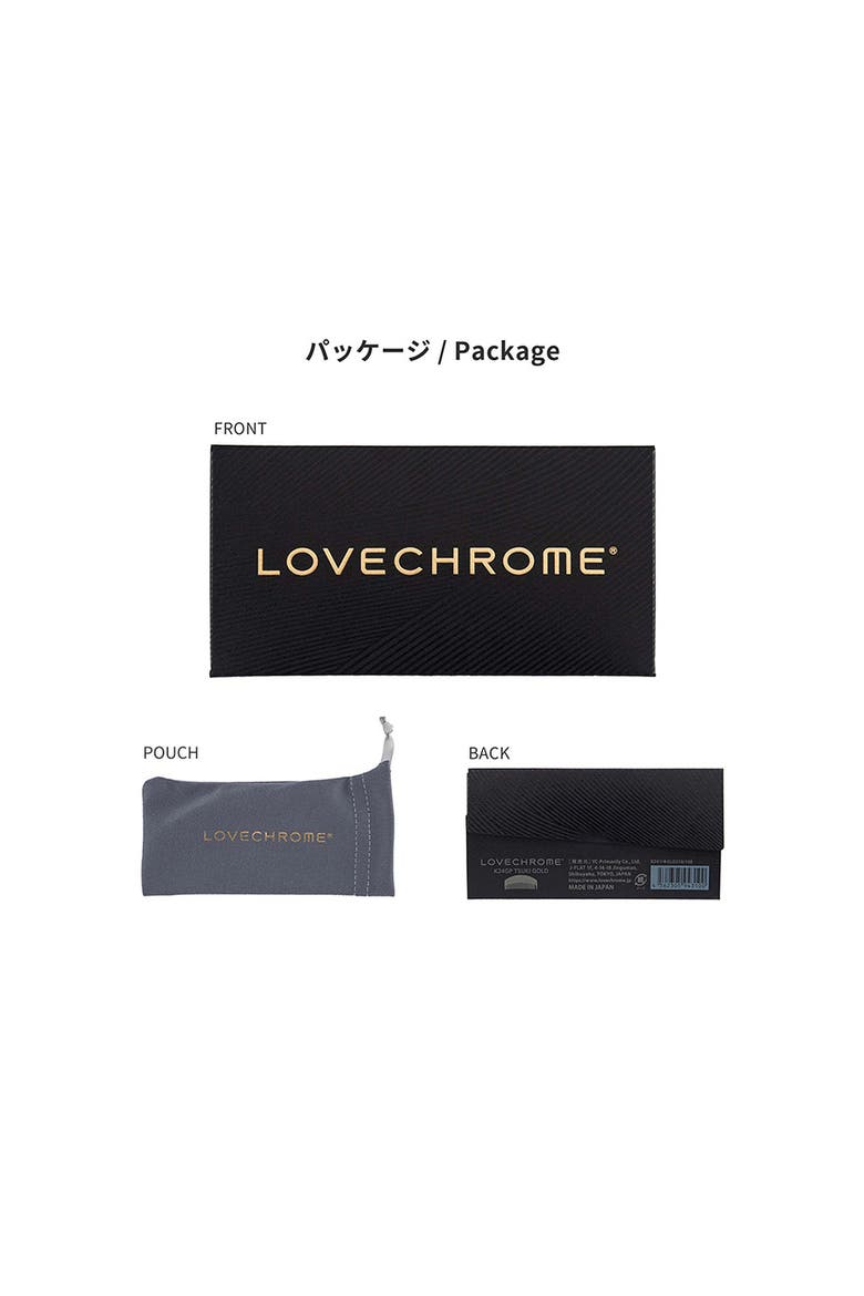 K24GP Tsuki Gold Comb, Alternate, color, GOLD