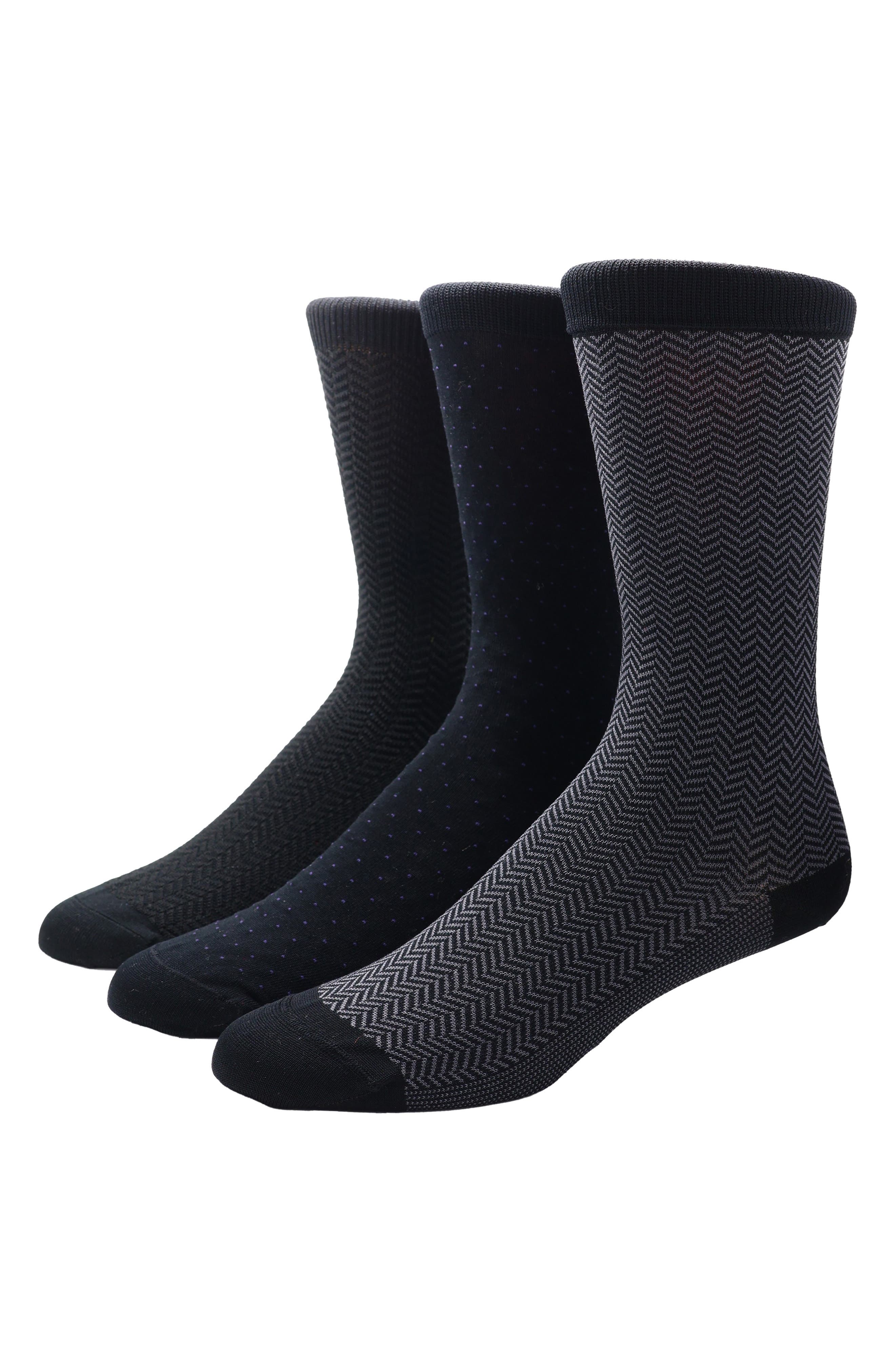 3-Pack Dress Socks