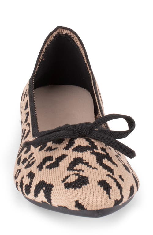 Tahari Tortuga Ballet Flat In Neutral