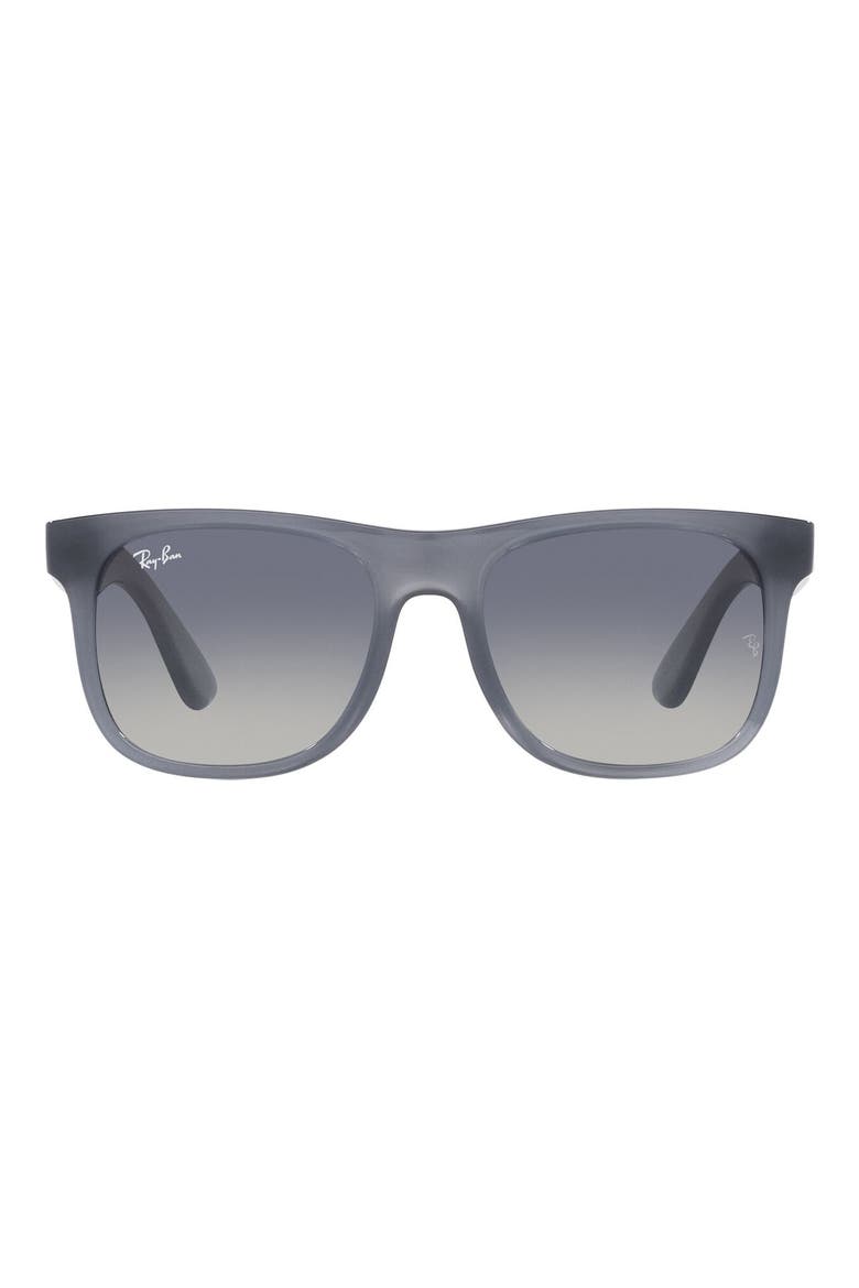 Kids' Junior Justin 48mm Gradient Small Square Sunglasses, Main, color, BLUE GRADIENT