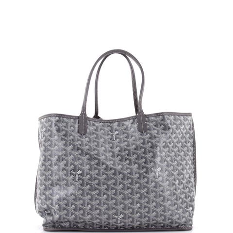 Anjou Reversible Tote Coated Canvas PM