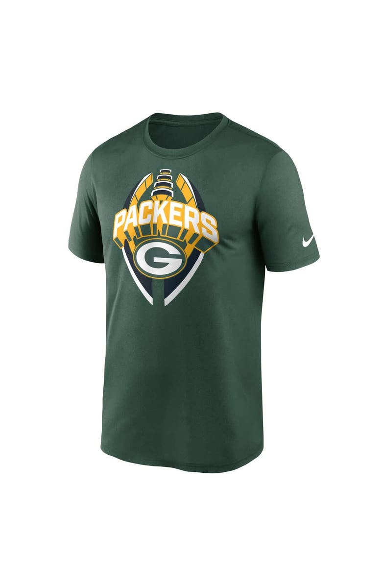 Nike Men's Nike Green Green Bay Packers Big & Tall Primetime Legend Icon Performance T-Shirt, Alternate, color, Green