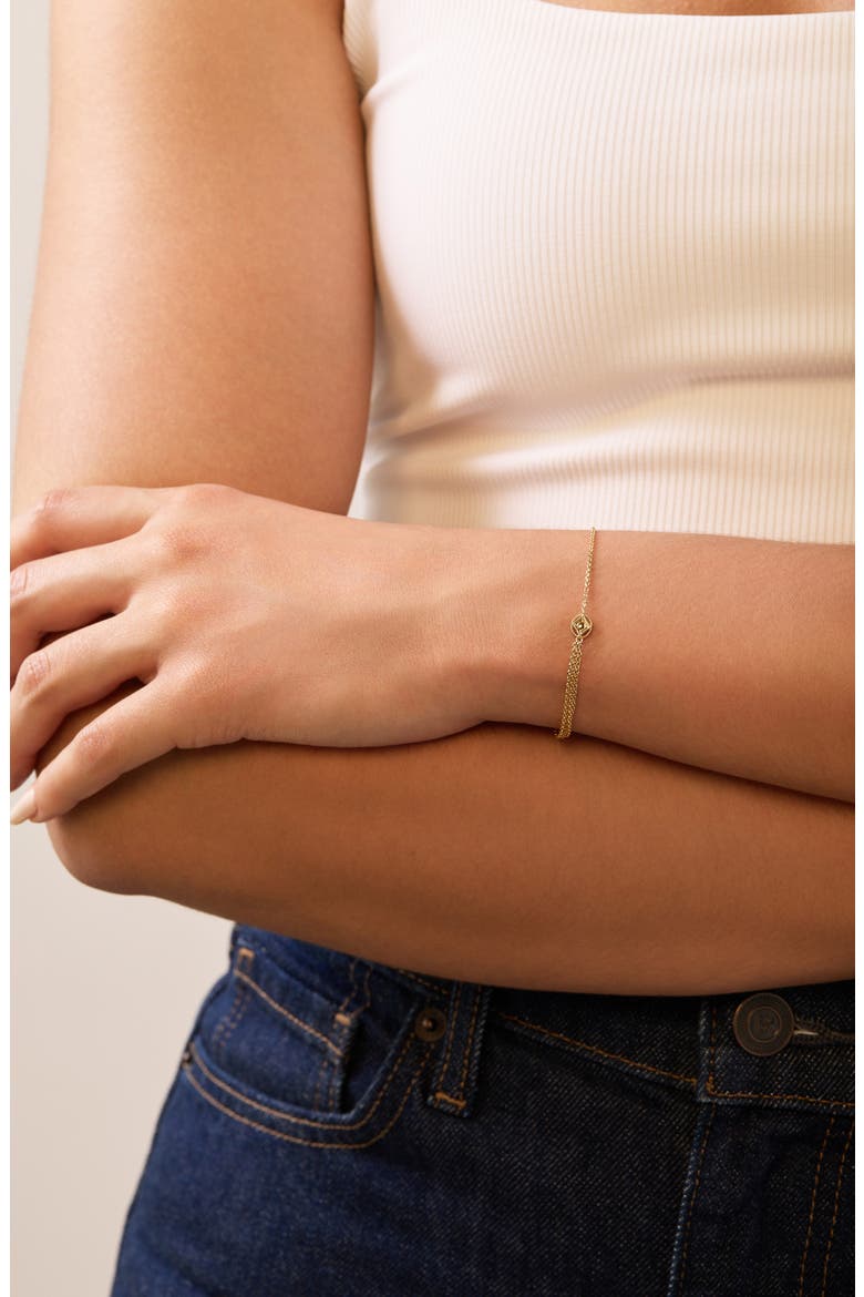 14K Gold Multichain Bracelet, Alternate, color, 14K YELLOW GOLD