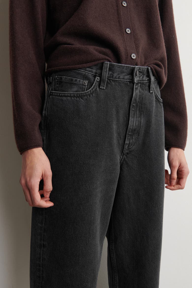 Arch Tapered Jeans, Alternate, color, BLACK