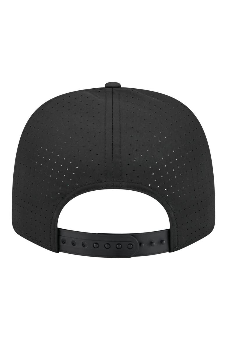 Men's New Era  Black Boston Red Sox Circle 9SEVENTY Adjustable Hat, Alternate, color, Black