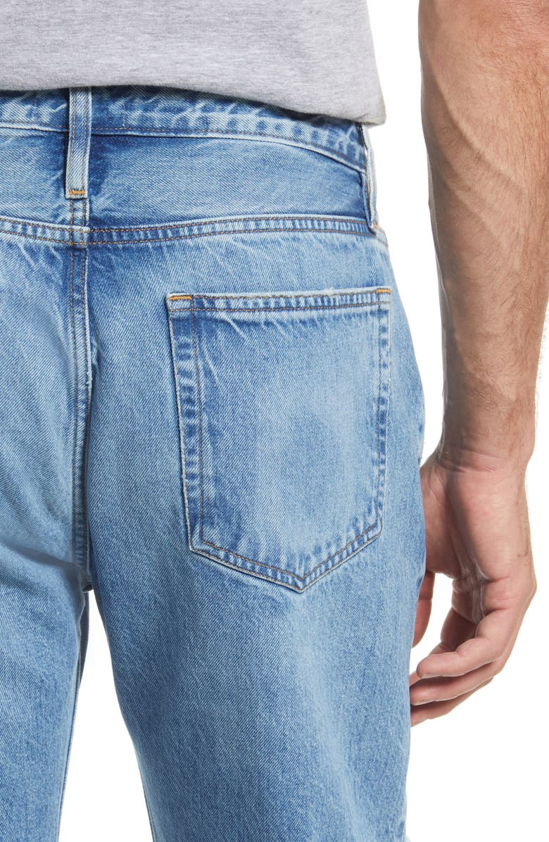 FRAME (Bio)Degradable Relaxed Straight Leg Jeans, Alternate, color, 