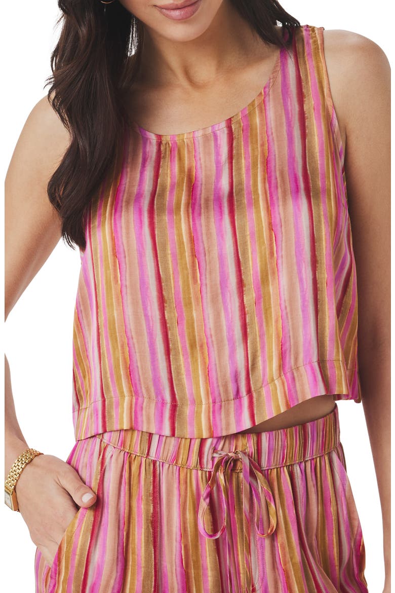 Maven Stripe Crop Tank, Main, color, FUCHSIA PINK/ MULTI