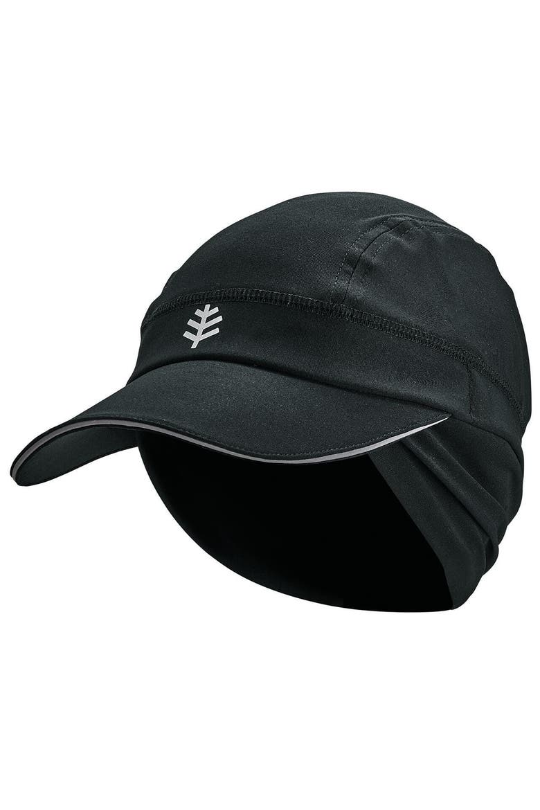 Emmet Fitness Cap with Ear Coverage, UPF 50+ Sun Protection, Alternate, color, Black