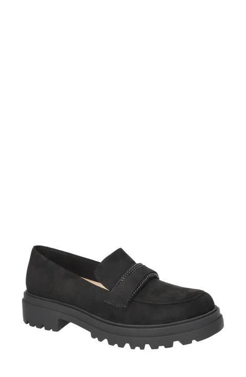 Pulse Faux Leather Platform Loafer
