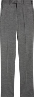 Zanella Parker Flat Front Wool Dress Pants