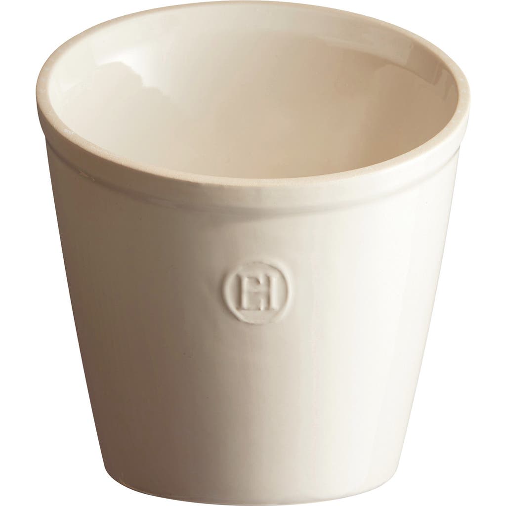 Emile Henry Utensil Pot In Clay