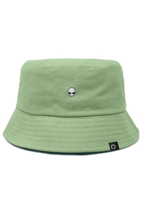 Dalix Mens Lil Alien Cotton Bucket Hat