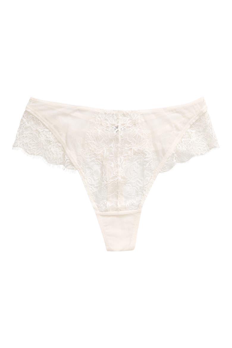 It's On High Waist Thong, Alternate, color, SEA SALT