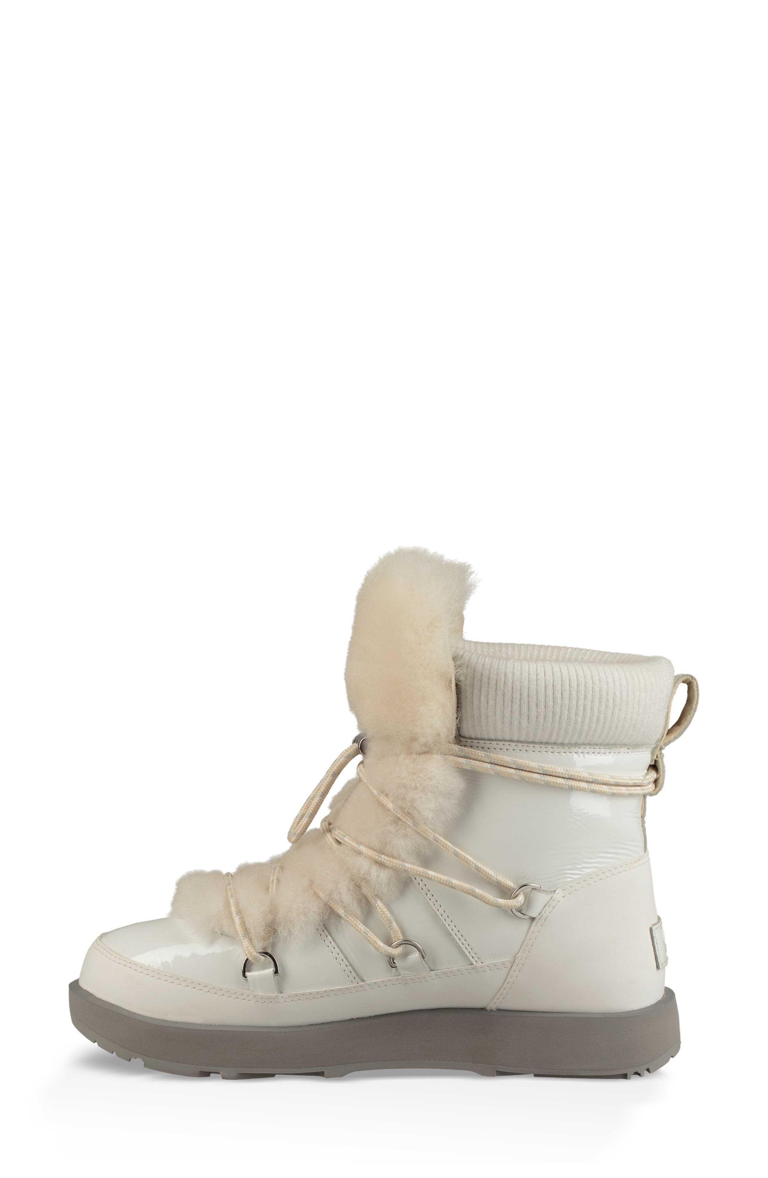 UGG<sup>®</sup> Highland Genuine Shearling Waterproof Bootie, Alternate, color, 