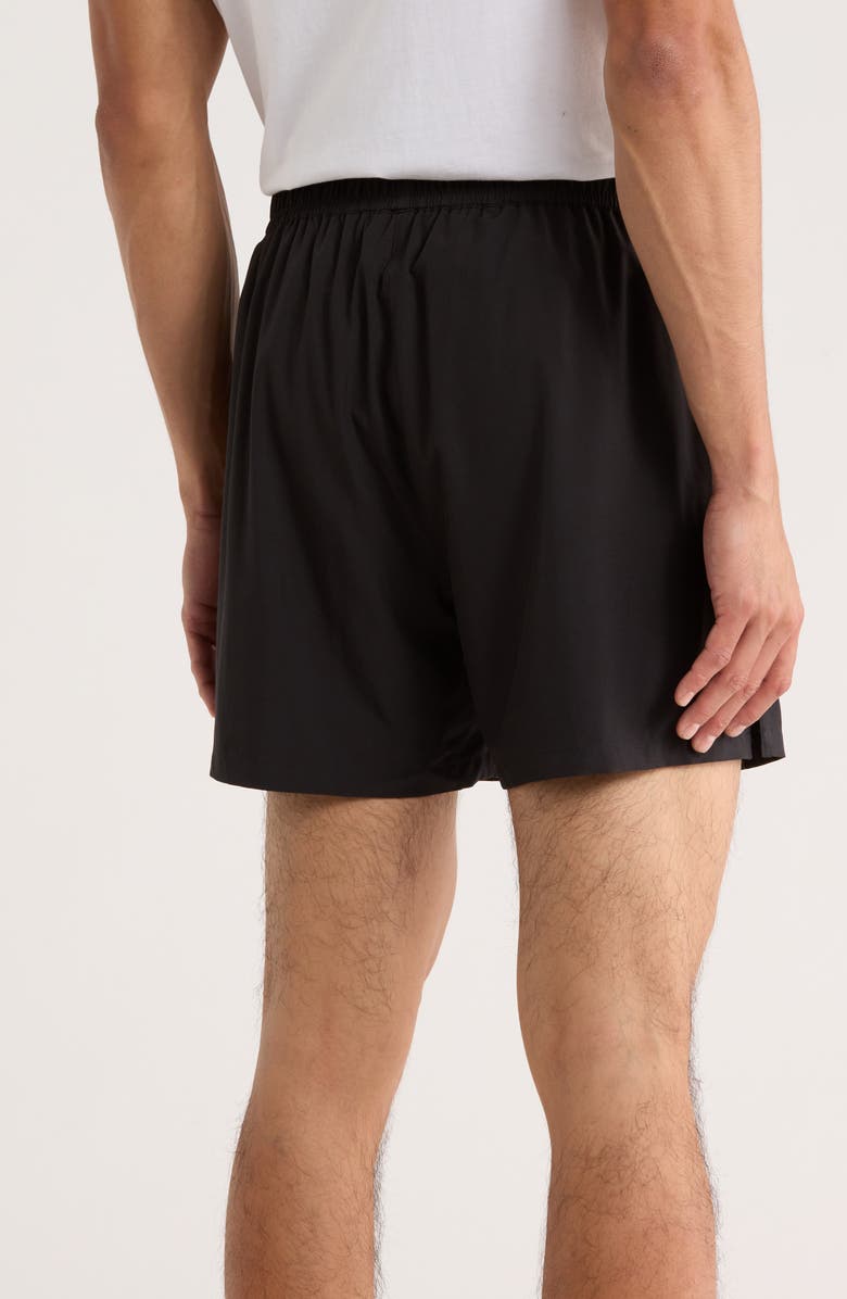 Z by Zella Sprint 5-Inch Performance Shorts, Alternate, color, Black Caviar