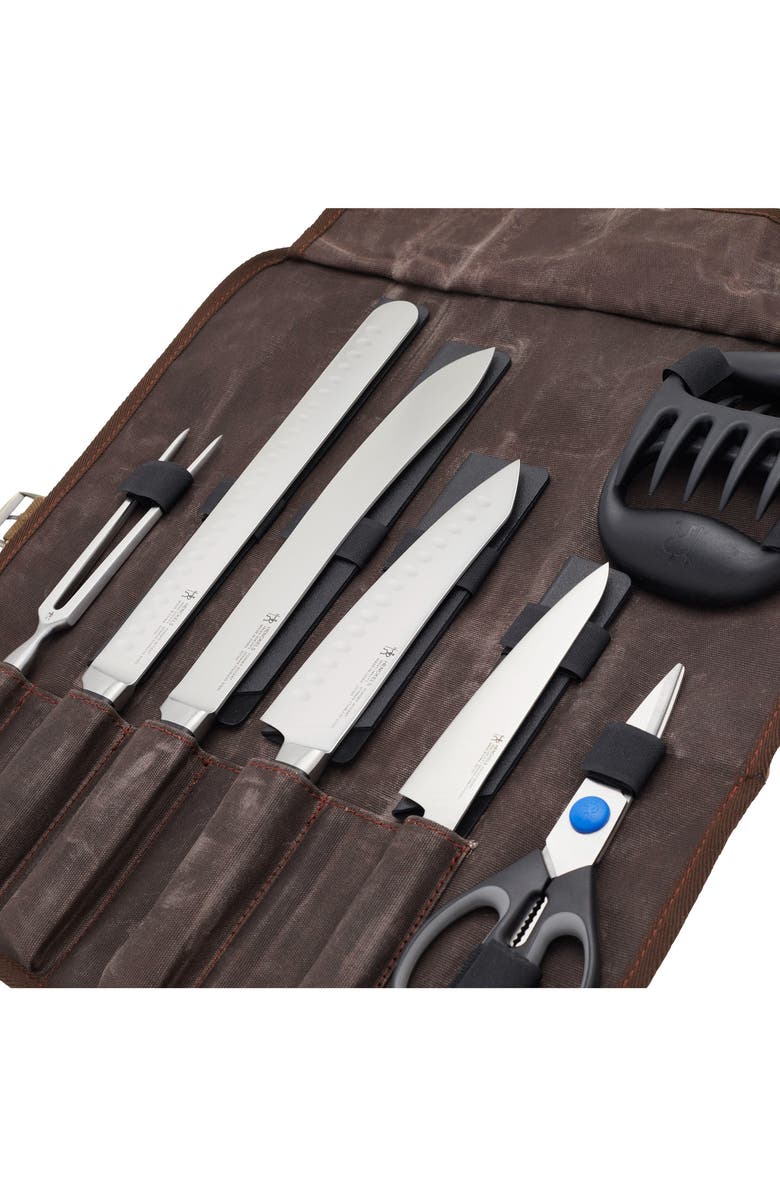 HENCKELS CUTLERY FORGED ACCENT 9-PC BBQ SET, Alternate, color, Stainless Steel