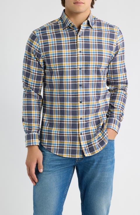 Lakeridge Plaid Button Down Shirt