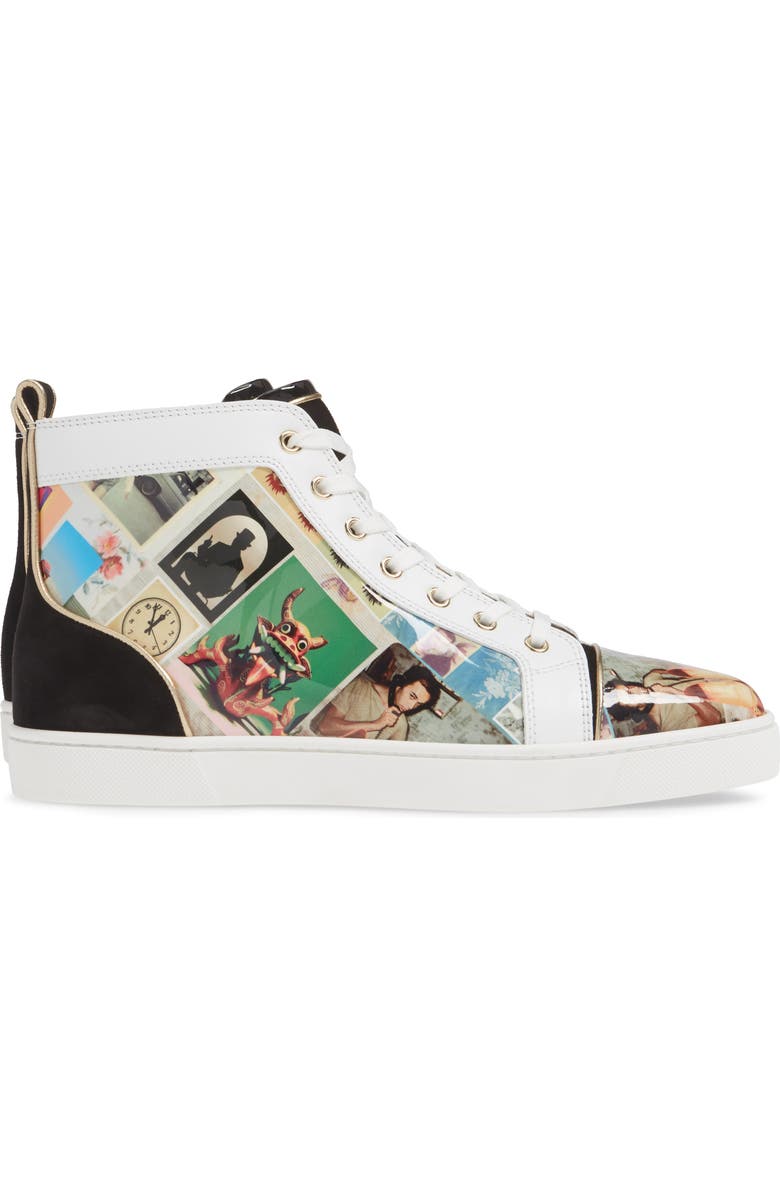 Christian Louboutin Louis Orlato High Top Sneaker, Alternate, color,