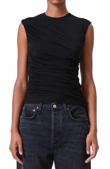 Ester Rib Ruched Tank