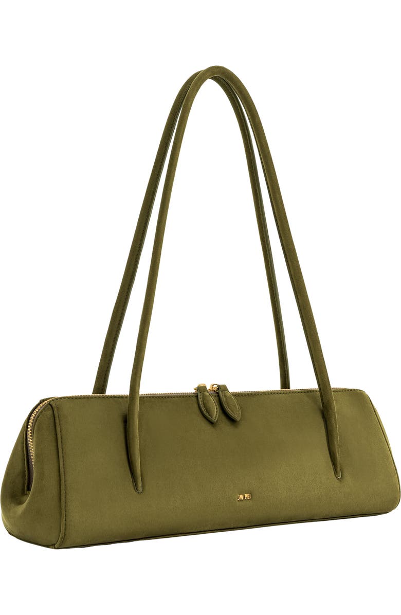 JW PEI Nova Baguette Shoulder Bag, Alternate, color, Dark Olive