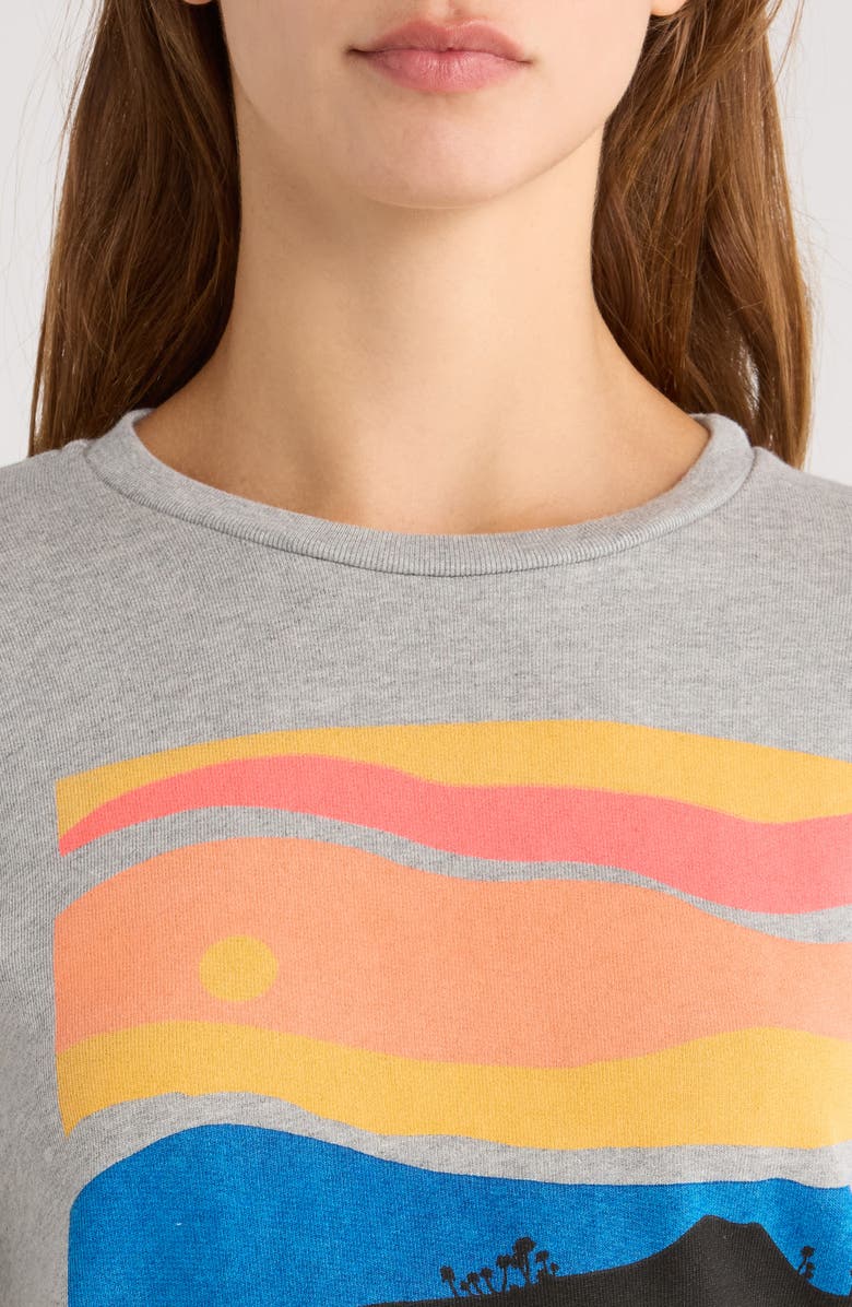 MOTHER The Camper Graphic Sweatshirt, Alternate, color, Paradiso