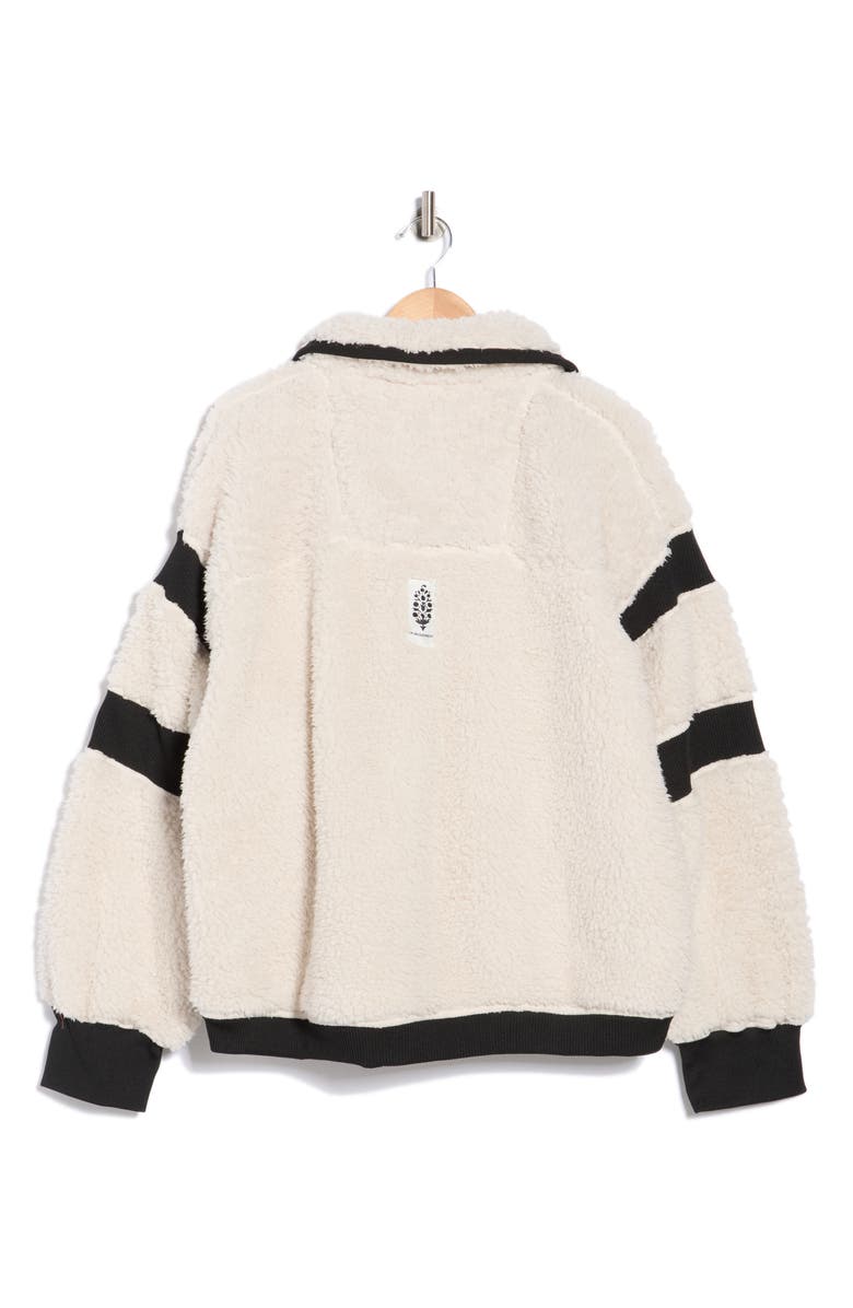 FP Movement by Free People Far Out Fleece Jacket, Alternate, color, Ivory