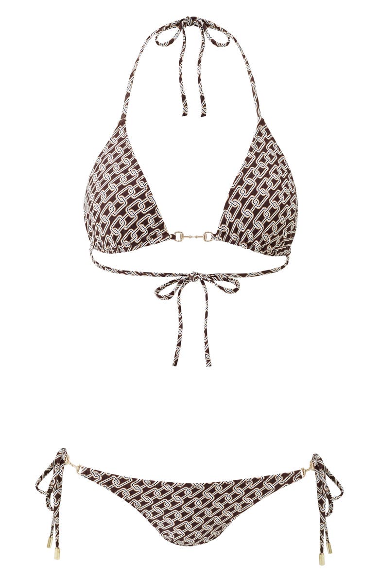 Melissa Odabash Menorca Bikini Top, Alternate, color, Chain