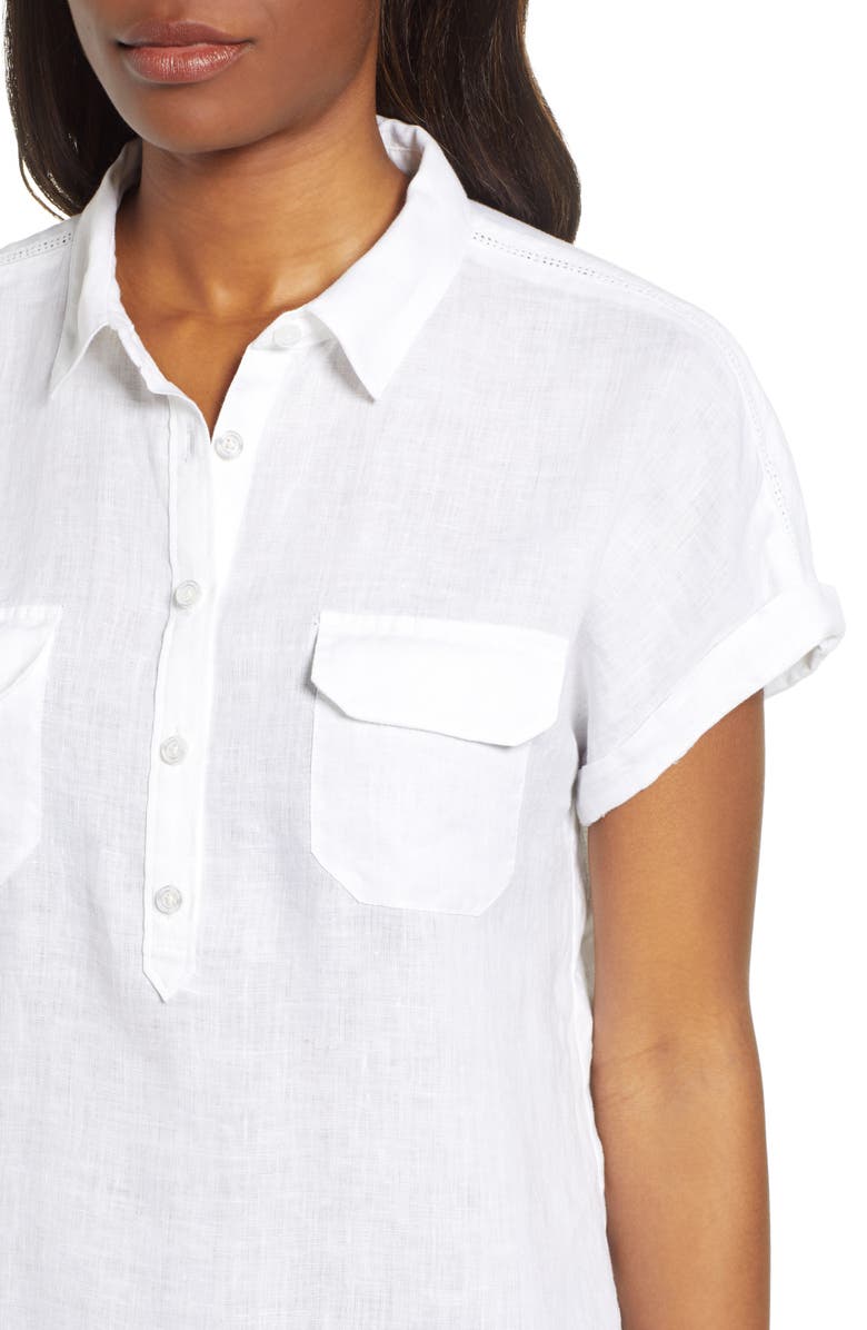 Tommy Bahama Sea Spray Linen Shirt, Alternate, color,