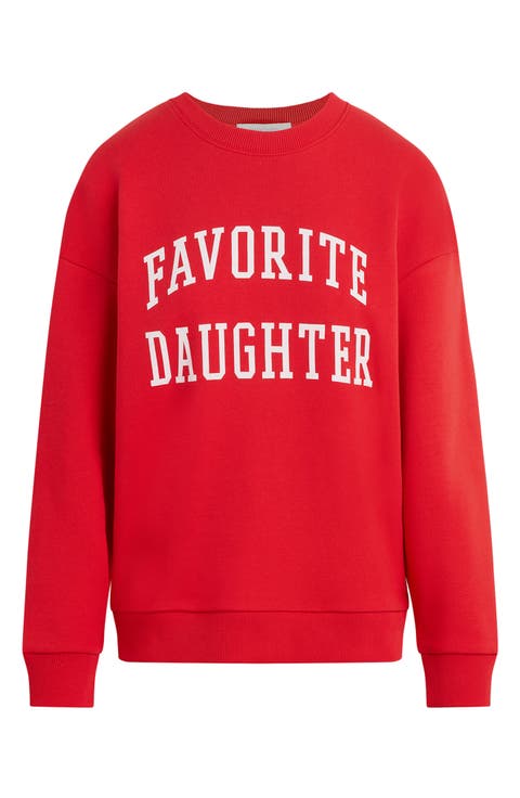 Collegiate Cotton Blend Sweatshirt
