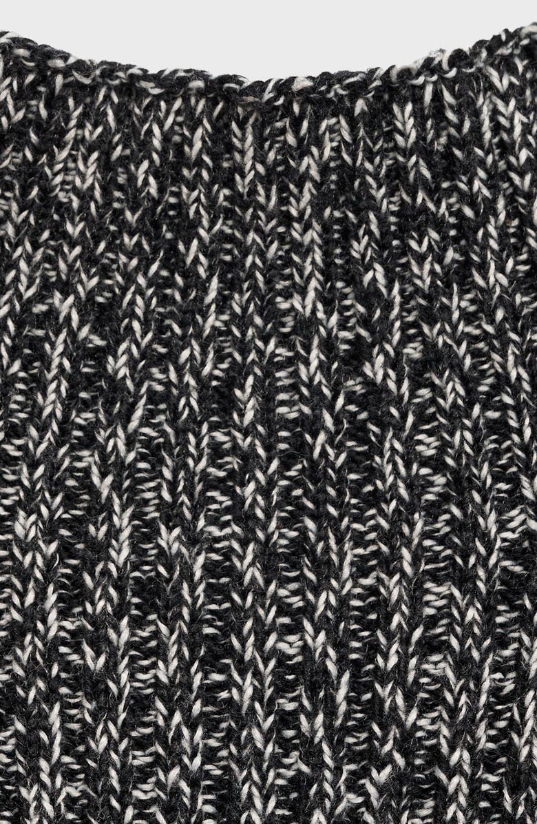 MANGO Flecked Long Sleeve Jersey Dress, Alternate, color, 