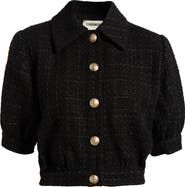 L'AGENCE Cove Tweed Crop Jacket